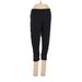 Core 10 Active Pants - High Rise Skinny Leg Cropped: Black Activewear - Women's Size Small