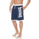 Boardshorts LONSDALE "Beach Short CLENNELL" Gr. XXL, N-Gr, blau (navy, white) Herren Hosen Boardshorts