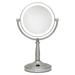ZADRO - Cordless Dual-Sided LED Lighted Freestanding Vanity Mirror - 10x Magnification - LG465