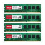 ã€�DDR3 RAMã€‘ Gigastone Desktop RAM 32GB (4x8GB) DDR3 32GB DDR3-1600MHz PC3-12800 CL11 1.5V 240 Pin Unbuffered Non ECC UDIMM for PC Computer Desktop Memory Module -GS-DDR3-U1600CL11-8GB-4PK-B