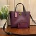 Coach Bags | Coach Willow Tote 24 Bag C8561 And Mini Skinny Id Case 57841 | Color: Purple | Size: Os
