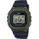 Casio Herren Digital Quarz Uhr mit Harz Armband W-218H-3AVDF