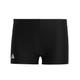 adidas Herren 3 Stripes Boxer-Badehosen, Black/White, L