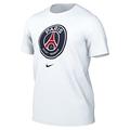 PARIS SAINT GERMAIN Herren PSG M Nk Crest Tee T-Shirt, Weiß, L