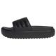 adidas Damen Adilette Platform Slippers, core Black/core Black/core Black, 37 EU