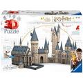 Ravensburger 4005556114979 Hogwarts Complete Set-Large Hall + Astronomy Tower Potter-1080 Pieces Harry Potter 3D Puzzles