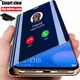 Smart Mirror Flip Case Clear View Leather Cover Samsung Galaxy M31 M21 M30 M52 M32 A53 A52
