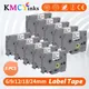 KMCYinks 5PCS TZ-231 TZ231 Étiquette Bande 12mm Stratifié tze-221 Ruban Compatible Pour Brother