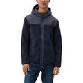 s.Oliver Men's Jacke im Materialmix, Blue, L