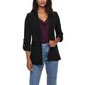 ONLY Damen Blazer ONLKayle Orleen Sakko mit Dreiviertel-Ärmeln 15218743 Black 36