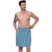 SEYANTE Men’s Spa Bath Towel Wrap - 100% Turkish Cotton Body Shower Wrap w/ Adjustable Closure | 21 H x 50 W in | Wayfair Bath Towel01