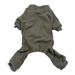 Pet Pajamas Soft Solid Velvet Jumpsuit Small Medium Dogs and Cats Warm Sleepingwear