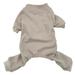 Pet Pajamas Soft Solid Velvet Jumpsuit Small Medium Dogs and Cats Warm Sleepingwear