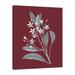 Jaxson Rea Pomegranate Botanical V by Wild Apple Portfolio - Wrapped Canvas Print Canvas | 15 H x 12 W x 1.5 D in | Wayfair SC-14647-1215-WAF