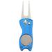 Golf Divot Repair Tool 2 Pcs Durable Foldable Stainless Steel Blue