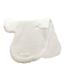 Comfort Plus 158162 Fleece Saddle Pads English Close Contact - White