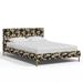 Red Barrel Studio® Platform Bed Upholstered/Cotton in Gray | 37 H x 66 W x 90 D in | Wayfair 15134A0ACA944897AC9AC10E2AE76FBE