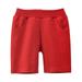 JDEFEG Boys Sweatpants 4Th Pants Toddler Girls Boys Kids Sport Soild Casual Shorts Fashion Beach Cargo Pants Shorts Boy Sweatpants Size 10 Boys Pants Polyester Red 140