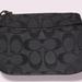 Coach Bags | Coach Classic Signature Black Wristlet | Color: Black | Size: Os