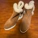 Coach Shoes | Coach Kingston Suede Shearling Winter Boots Saddle 9 | Color: Brown | Size: 9