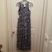 Jessica Simpson Dresses | Jessica Simpson Maternity Full Length Floral Dress Nwt | Color: Blue/Pink | Size: Xlm