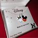 Disney Jewelry | Disney - Mickey & Minnie Mouse Charm Necklace (“Made For Each Other” Model- Nib) | Color: Red/Silver | Size: Os