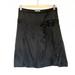 Burberry Skirts | Burberry London Pleated Silk Black Skirt With Bow Accent, Made In Italy | Color: Black | Size: 2