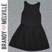 Brandy Melville Dresses | Brandy Melville Open Back Black Mini Dress Sleeveless Side Zipper Size O/S | Color: Black | Size: O/S