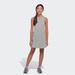 Adidas Other | Girls 6x Adidas Stripe Tank Dress By Adidas | Color: Gray | Size: 6x