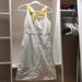 J. Crew Dresses | Jcrew Summer Dress With Pockets And Tie Back Light Gray With Yellow Accents | Color: Gray/Yellow | Size: 4