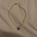 Brandy Melville Jewelry | Brandy Melville Necklace | Color: Purple/Silver | Size: Os