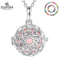 Eudora – boule d'harmonie 20mm pendentif de Cage à fleurs Bola Angel call bébé carillon