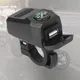 for Mobile Phone USB Charger Compass Waterproof 22mm Motorcycle Handlebar Mount 36-108V 5V/3.1A with