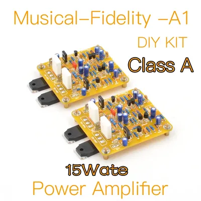 MOFI-Amplificateur de puissance de classe A A1 kit de bricolage musical fidélité carte finie
