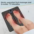 Coussin de pied électrique EMS masseur de pieds polymère physiothérapie sang surpoids