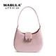 MABULA-Sac à main hobo de luxe pour femmes rose cristal de Rotterdam biscuits poignée