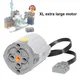 Bloc d'insertion de moteur XL Extra Large accessoires électromécaniques compatibles avec LEGOs Tech