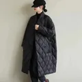 Veste coréenne longue pour femme parkas épaisses manteau chaud vêtements rembourrés pour femme