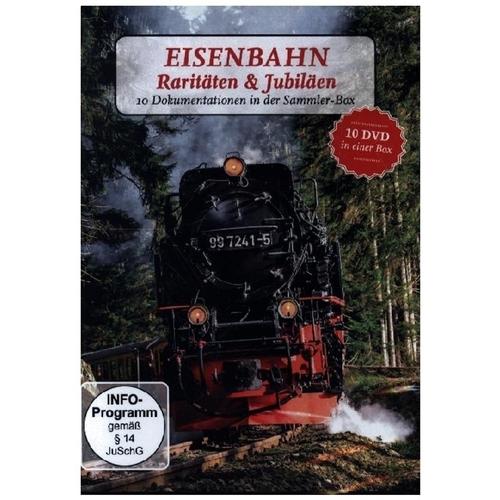 Eisenbahn: Raritäten & Jubiläen, 10 DVD (DVD)