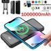 1000000mAh 4 USB Power Bank Backup External Battery Pack Charger for Cell Phone