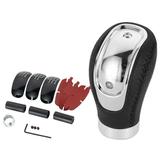 Manual Knob Replacement PU Leather 5/6 Lever Handle Manual Cars high reliability and high performance Black Line