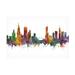 Michael Tompsett Chicago Illinois Skyline Canvas Art