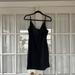 Urban Outfitters Dresses | Black Satin Cowl Neck Mini Dress | Color: Black | Size: L