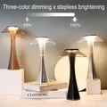 Lampe LED Tactile Décorative en Métal Recharge Sans Fil USB Luminaire Décoratif d'Nik Idéal pour