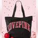 Pink Victoria's Secret Bags | Nwt Vs Pink Weekend Bag | Color: Black/Red | Size: Os
