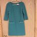 Lilly Pulitzer Dresses | Lilly Pulitzer Green Teal & Dark Blue Striped Knee Length Dress Sz Med. | Color: Blue/Green | Size: M