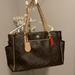 Coach Bags | Coach Multifunctional Purse | Color: Brown/Cream | Size: Os