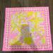 Lilly Pulitzer Accessories | Lilly Pulitzer Printed Square Scarf | Color: Pink | Size: Os