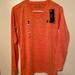 Under Armour Tops | Ladies Under Armour Heatgear Long Sleeve Shirt, Nwt, Size Small/P/Ch | Color: Orange/White | Size: S