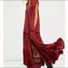 Free People Dresses | Free People Beach Pretty Cozy Maxi Dress | Color: Red | Size: Xs